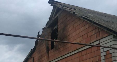 Вночі 23 квітня ворог вдарив по Нікопольському району з важкої артилерії