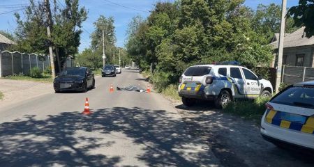 У Дніпрі суддя на мотоциклі на смерть збив пішохода (ФОТО)